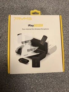 7Ryms iRay DW40 microfono lavalier wireless con quattro trasmettitori - Foto 1 di 2