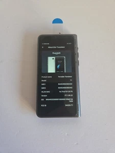 Fluentalk T1 Handheld Translator Device 40 Languages - Picture 1 of 5