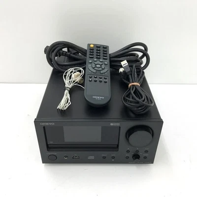 ONKYO CR-N775(B) Netzwerk CD Receiver Nur Hauptgerät Strom bestätigt Selten G... - Bild 1 von 4