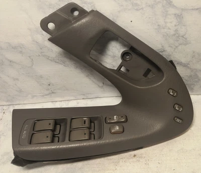 98-05 Interruptor de ventana maestra delantera izquierda lado conductor Lexus GS300 GS400 OEM Foto 1 de 4