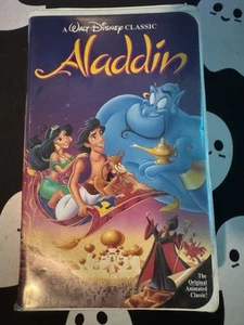 Walt Disney Aladdin Black Diamond (VHS, 1993) - Picture 1 of 4