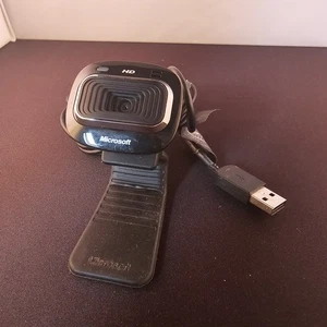 Webcam Microsoft LifeCam HD-3000 - Modèle : caméra webcam noire 1492 - Photo 1/4