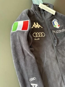 Polar Fleece Kappa Oficial FISI 🇮🇹 ITA Equipo de Esquí Nuevo Talla M Calce Ajustado - Imagen 1 de 7