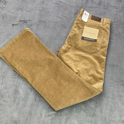 Calvin Klein Pants Womens 8X32 Corduroy Bootcut Stretch Chino Regular Fit NWT - Image 1 of 4