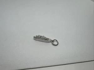 Sterling Silber Vintage Anhänger Boot oder Kreuzfahrtschiff Rettungsboote, 925 C2 - Bild 1 von 7
