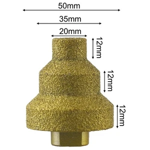 Precise Step Drill Bit for Professional Woodworking 20mm 35mm 50mm Sizes - Picture 1 of 24