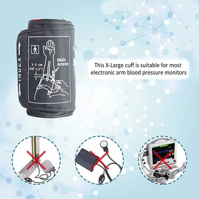 ELERA Blood Pressure Monitor Replacement Large Cuff for Upper Arm 22 - 42cm