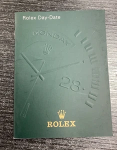 ROLEX Manuale libretto data giorno 551.05 I -6-4.2000 Stampato in Svizzera Italiano - Foto 1 di 7