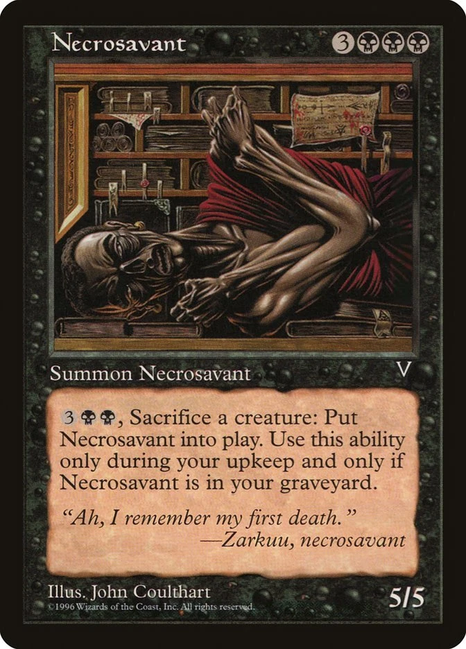 4x Necrosavant - LP - Visions - SPARROW MAGIC mtg - Image 1 of 1