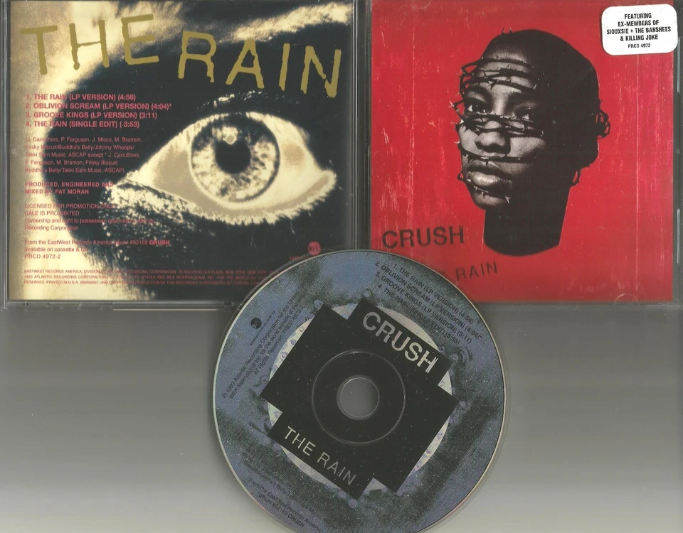 CRUSH 4TRX sampler w/EDIT PROMO CD Single Siouxsie And The Banshees Killing Joke Foto 1 de 1