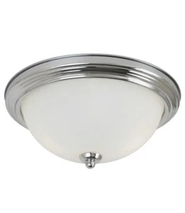 Generation Lighting Ceiling Flush Mount Lighting 064, Chrome - 77064-05 NIB - Picture 1 of 3