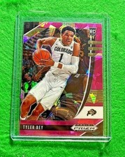 TYLER BEY PRIZM PINK ICE ROOKIE CARD COLORADO RC MAVERICKS 2020 PANINI PRIZM RC 