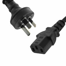 Power Cord Lead Cable 3 Pin Australian Plug to IEC-C13 Socket 250V 10A 1.5M