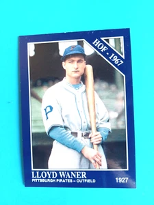 1993 CONLON MEGACARDS LLOYD WANER #17 COLOR PARALLEL 1927 PITTSBURGH PIRATES - Picture 1 of 2