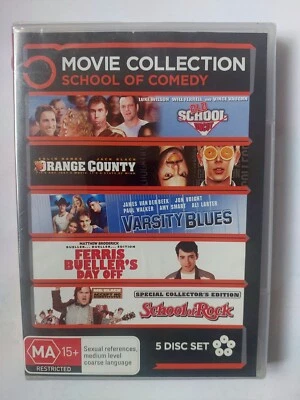 Old School / Otange County / Varsity Blues / Ferris Bueller / School of Rock-DVD - image 1 of 4