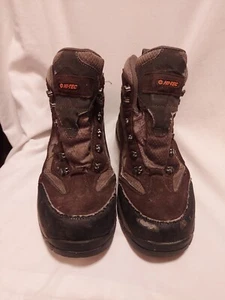 Hi-Tec Mens 9051W Brown Hiking Trail Snow Winter Lace-up Boots 10.5W - Picture 1 of 20
