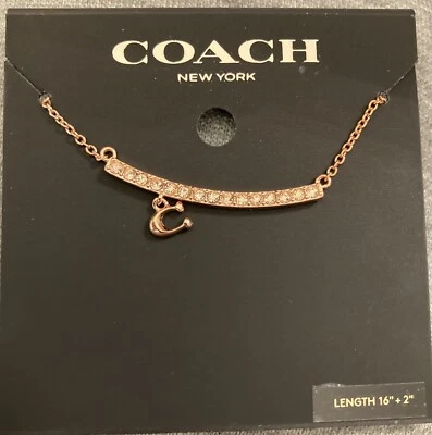 蔻驰|休闲风格黄铜项链和吊坠 — 第 1/3 张图片