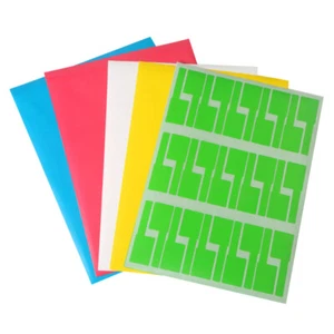 15 Pcs Netzwerkkabel -Etikettaufkleber Kreative P-form-etiketten - Afbeelding 1 van 12