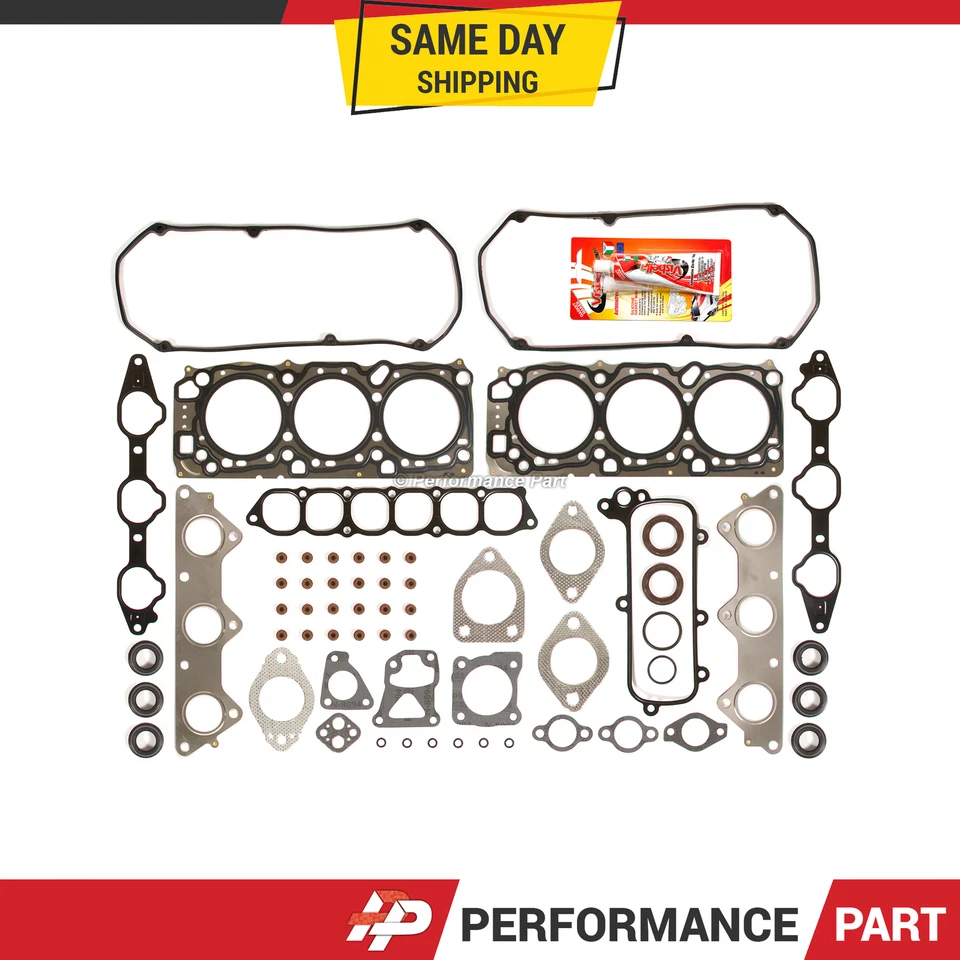 Conjunto de junta de cabeça para 99-05 Mitsubishi Eclipse Galant 3.0 SOHC 24V 6G72 - Imagem 1 de 4
