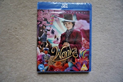 BLU-RAY  WONKA    BRAND NEW SEALED UK STOCK - Image 1 of 2