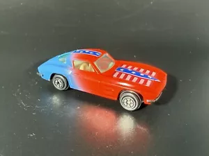 Vintage 63’ Chevrolet Corvette rot weiß blau Yat Ming Druckguss Auto - Bild 1 von 5