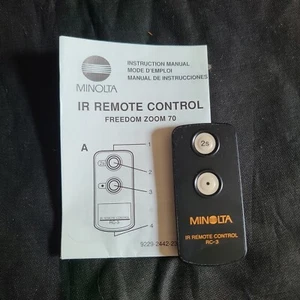 Minolta RC-3 IR REMOTE CONTROL from Minolta Freedom Zoom Explorer - Picture 1 of 2
