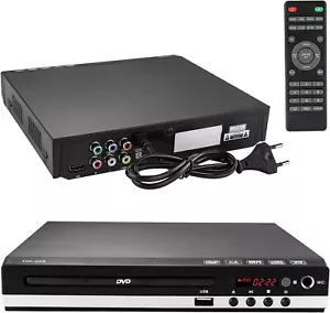 DVD Player für Fernseher 1080P DVD-Player Region Free CD Player + Fernbedienung - Bild 1 von 23