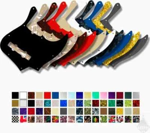 WD Custom Pickguard For Fender American Deluxe 21 Fret 5 String Jazz Bass - Picture 1 of 97