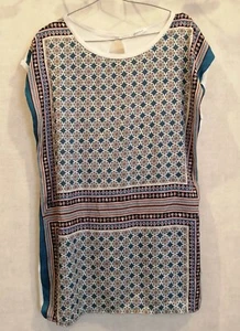 T-Shirt long bleu et blanc viscose polyester T40 Promod (2304124)F - Imagen 1 de 4