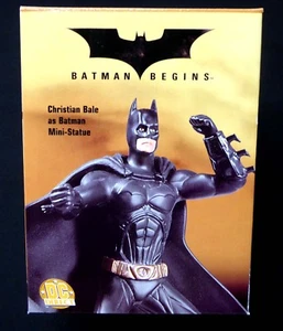 4" Batman Begins Mini Statue Christian Bale New DC Comics Gentle Giant Amricons - Picture 1 of 5