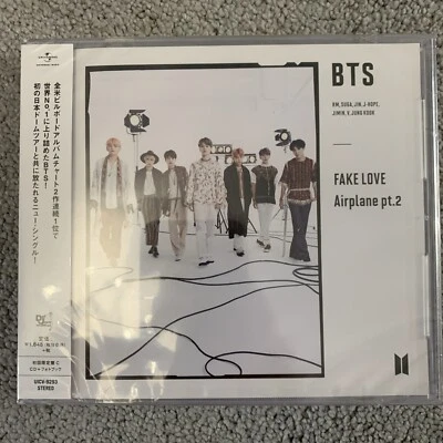 BTS Fake Love/Airplane Pt. 2 -2018 cd New & Sealed (C20) New Sealed - Image 1 of 2