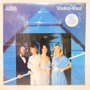 ABBA / VOULEZ-VOUS US PRESSING LP W/ INNER, SHRINK, HYPE STICKER - Picture 1 of 8