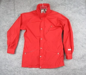 Vintage North Face Jacket Mens Medium Red Gore Tex Nylon No Hood Made in USA 80s - Picture 1 of 24
