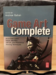 Game Art Complete Andrew Gahan  Softcover Maya, 3ds Max, ZBrush, & Photoshop - Picture 1 of 10