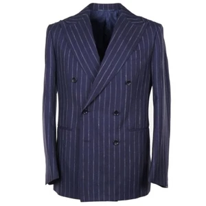 Stile Latino Napoli Trim-Fit Lightweight Wool-Silk-Linen Suit 40R (Eu 50) NWT - Picture 1 of 12