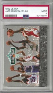 1992-93 Ultra JAM Session #11-20 MICHAL JORDAN / Pippen / Malone ... PSA 9 MINT