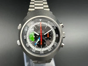 Omega Vintage Watch Flightmaster Ref. 145.013 Cal. 910 certified warranty repair - Imagen 1 de 18