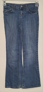 Old Navy "the girlfriend" Classic Rise Flare Girl's Size 10 Denim Jeans - Picture 1 of 13