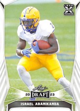 2023 Leaf Draft Football Trading Cards (Base or Autographs) Pick From List 1-H