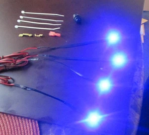 LEDS SMD 5050 PRECABLEADOS INDIVIDUALES CUALQUIER CANTIDAD O COLORES BRILLANTES - Imagen 1 de 24