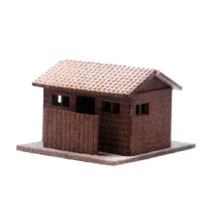 Z Gauge WC Public Toilets Building Kit for Z Scale Model Railway - Picture 1 of 3