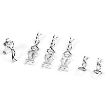 1/6 1/10 1/24 RC Car TRX4 SCX10 Fix Pins R Buckles RC Car Parts Shell Body Clips - Image 1 of 4