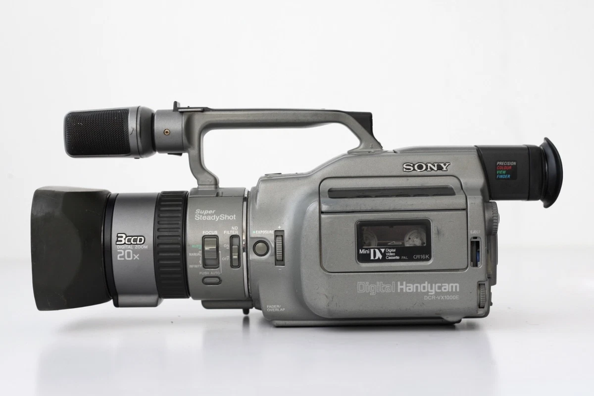 【動作OK】SONY Handycam DCR-VX1000 Preços baixos em Sony Vx1000 | eBay
