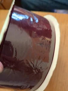 1 NEUE Rollen Burgund Samtband 25 Yards 2 5/8" breit WEIHNACHTEN  - Bild 1 von 7