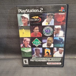 Smash Court Tennis: Pro Tournament (Sony PlayStation 2, 2002) PS2 Video Game - Bild 1 von 3