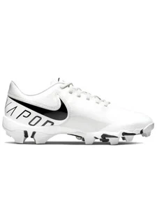 Nike Vapor Edge Shark Football Cleats White Gray DQ5114-100 Young 6 - Picture 1 of 9