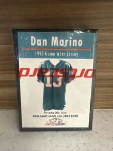 💥HOF💥DAN MARINO💥1995 GAME💥SWORN JERSEY💥SWATCH💥SELLADO💥CAJA - Imagen 1 de 5