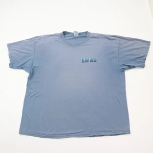 Vintage Rapala Lures & Plugs T-Shirt Uomo 2XL XXL Sole Sbiadito Blu Pesce Outdoor - Foto 1 di 9