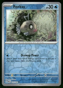 Feebas 035/182 Common Reverse Holo NM Pokemon SV04: Paradox Rift - Picture 1 of 2