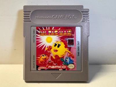 Ms. Pac-Man (Nintendo Game Boy, 1993) Authentic. Tested. - Image 1 of 2